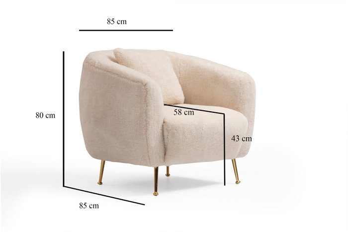 Atelier Del Sofa Istiridye - Sillón orejero Beige Atelier Del Sofa Istiridye - Sillón orejero Beige